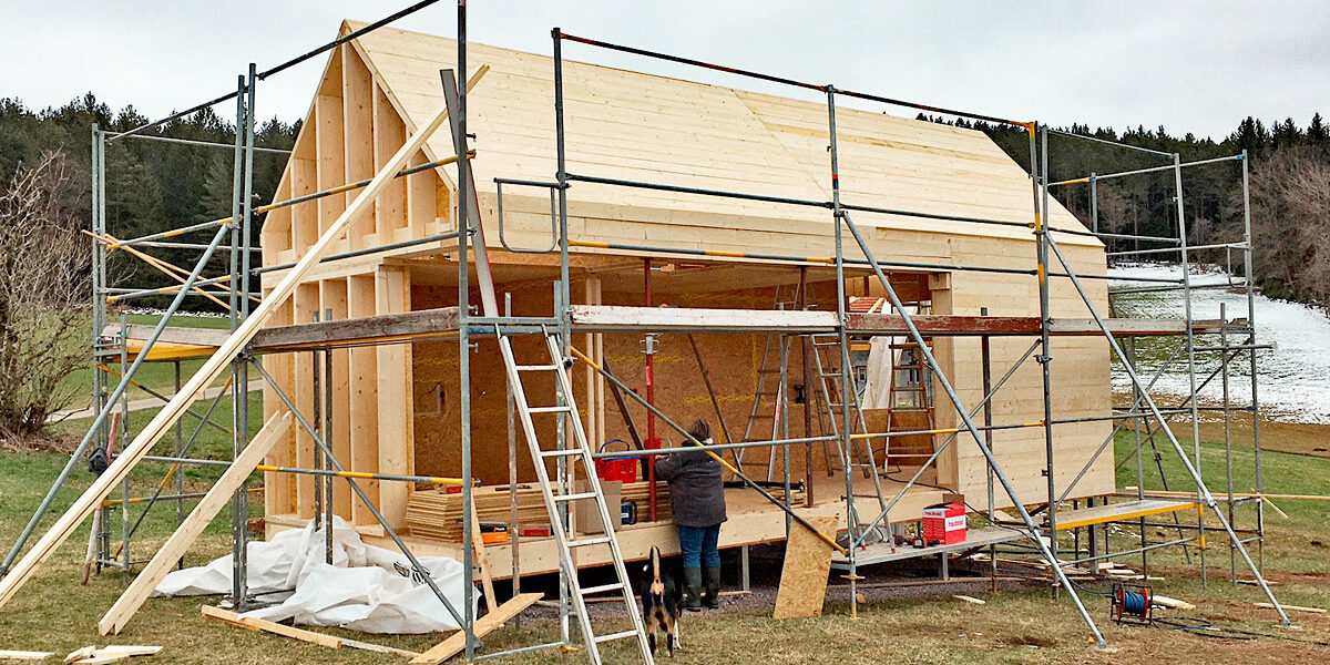 Rohbau Tiny Haus Kieninger Rohbau Tiny Haus Kieninger