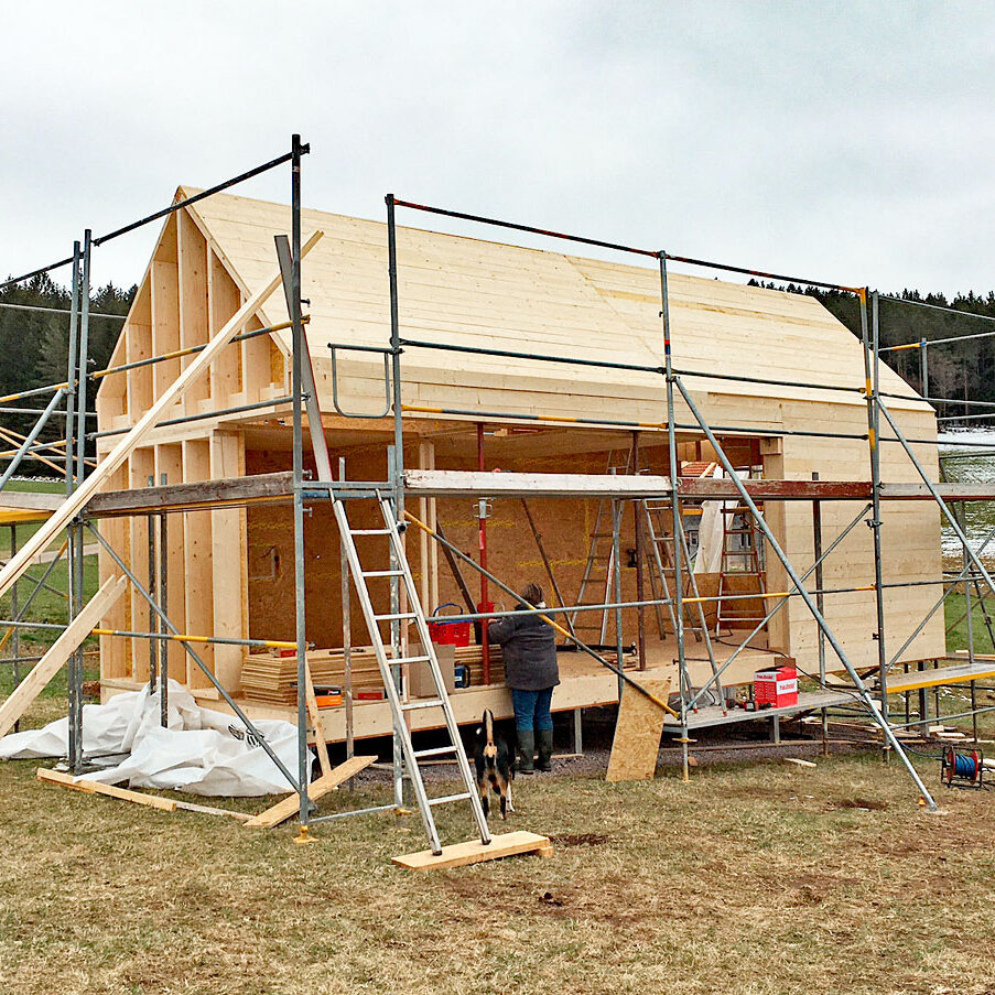 Rohbau Tiny Haus Kieninger Rohbau Tiny Haus Kieninger